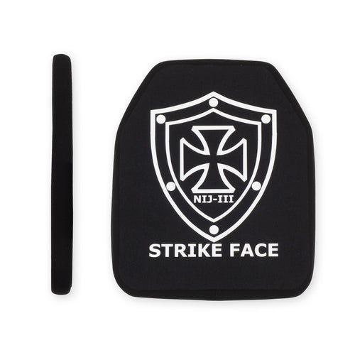 25 × 30 cm SAPI Ballistieke plaat – Platte achterkant