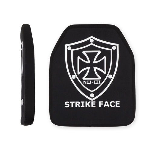 25 × 30 cm SAPI Ballistieke plaat – Single Curve voorkant