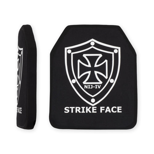 25 × 30 cm SAPI Keramische plaat – Single Curve voorkant (Al2O3)