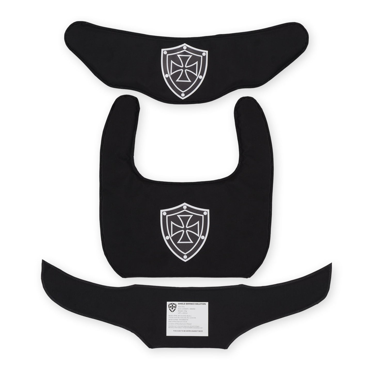 M-Tac Elite Gorget nek zachte kogelwerende insert set