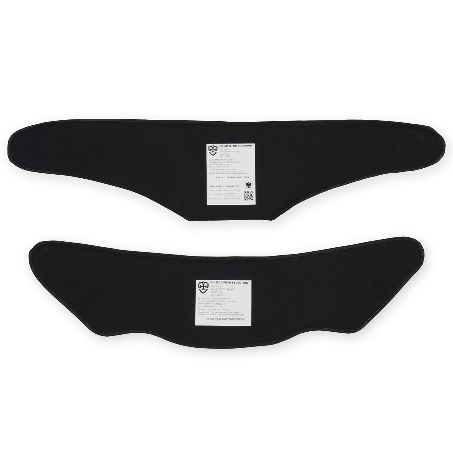 M-Tac Sturm Gorget nek zachte kogelwerende insert set
