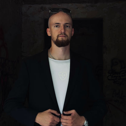 Bulletproof Concealable Expanded T-shirt - White - Shield Defence Solution